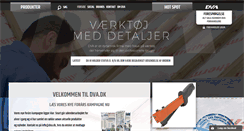 Desktop Screenshot of dva.dk